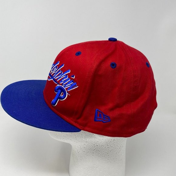 Philiadelphia Phillies Script Snapback Hat - Picture 2 of 9